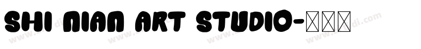 SHI NIAN Art Studio字体转换
